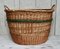 Large Willow Log Basket, 2000s, Image 1