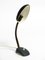 Lámpara de mesa pequeña con cuello de ganso de metal de Cosack, Alemania, años 50, Imagen 4