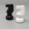 Black and White Chess Set in Volterra Alabaster, Italy, 1970s, Set of 33 9