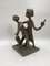 Walli Gebhard Linke, Fairytale Sculpture with Two Boys, 1950, Bronze, Image 8