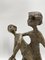 Walli Gebhard Linke, Fairytale Sculpture with Two Boys, 1950, Bronze 9