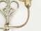 Italian Silver-Plated Brass Sconces, 1930s, Set of 2 3