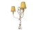 Italian Silver-Plated Brass Sconces, 1930s, Set of 2, Image 9