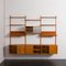 Danish 3-Bay Teak Wall Unit in the style of Poul Cadovius, 1960s, Image 5