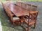 Mahogany Dining Set, 1970s, Set of 17 30