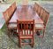 Mahogany Dining Set, 1970s, Set of 17, Image 33