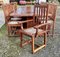 Mahogany Dining Set, 1970s, Set of 17 19