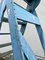 French Blue Painted Step Ladder, 1940s 13