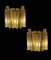 Murano Glass Trilobi Sconces, 1970s, Set of 2 2