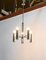 Modernist Metal Chandelier attributed to Gaetano Sciolari, Italy, 1960s, Image 4