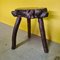 Tavolino Mid-Century fatto a mano con tronco d'albero, Francia, anni '50, Immagine 3