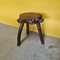 Tavolino Mid-Century fatto a mano con tronco d'albero, Francia, anni '50, Immagine 1