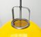 Mid-Century Italian Space Age Yellow Lucerna Floor Lamp from Guzzini, 1960s 16