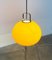 Mid-Century Italian Space Age Yellow Lucerna Floor Lamp from Guzzini, 1960s, Image 7