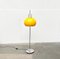 Gelbe italienische Mid-Century Space Age Lucerna Stehlampe von Guzzini, 1960er 18