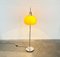 Gelbe italienische Mid-Century Space Age Lucerna Stehlampe von Guzzini, 1960er 15