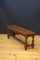 Late Victorian Oak Hall Bench, 1880s 4