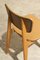Vintage Modell 6157 Esszimmerstühle aus Leder & Holz von Roger Landault, 1950er, 3er Set 6