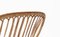 Italian Rattan and Wicker Armchair, 1950s, Image 7