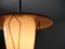 Vintage Italian Pendant Lamp in Brass, Iron and Opaline Glass, 1950s, Image 10