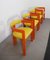 Chairs in the style of Pi Greco, Italy, 1960s, Set of 4 3