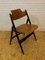 SE 18 Folding Chairs attributed to Egon Eiermann for Wilde+Spieth, Set of 4 1