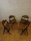 SE 18 Folding Chairs attributed to Egon Eiermann for Wilde+Spieth, Set of 4 3