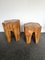 French Walnut Side Tables, 1960s, Set of 2 2