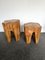 French Walnut Side Tables, 1960s, Set of 2, Image 2