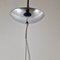 Lámpara colgante Bauta de cristal de Murano de Archiveo Vistosi, Italia, años 80, Imagen 5