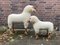 Handmade White Wool Sheep from Hanns-Peter Krafft, Germany, 1970s, Set of 2, Image 5