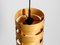 Round Plywood Lamella Pendant Lamp from Zicoli 9