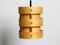 Round Plywood Lamella Pendant Lamp from Zicoli 1