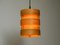 Round Plywood Lamella Pendant Lamp from Zicoli 12