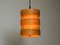 Round Plywood Lamella Pendant Lamp from Zicoli, Image 12