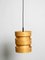 Round Plywood Lamella Pendant Lamp from Zicoli 6