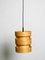 Round Plywood Lamella Pendant Lamp from Zicoli 5