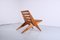 Pine Folding Chair in the style of Pastoe, 1960s 7