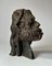 Skulptur eines Kopfes aus Schamotte, 20. Jh. 2