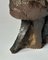 Escultura de arcilla chamota de una cabeza, siglo XX, Imagen 7
