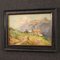 V. Ricciardi, Landscape, 1950s, Oil on Board, Framed 7