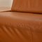 Leather Corner Sofa in Brown Camel from Koinor Avanti 3