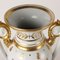 Jarrones de porcelana Napoleón III Francia, siglo XIX. Juego de 2, Imagen 5