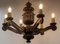 Lámparas de techo españolas renacentistas de roble, años 60, Imagen 5