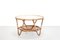 Round Rattan Coffee Table from Rohe Noordwolde, 1970s, Image 1