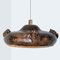 Black and Brown Ceramic Pendant Light, Denmark, 1970s, Image 7