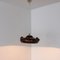 Black and Brown Ceramic Pendant Light, Denmark, 1970s 3