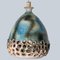 Green Blue Ceramic Pendant Light, Denmark, 1970s 5