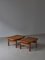 Benches in Oak and Rattan Cane attributed to Børge Mogensen for Fredericia, Denmark, 1967, Set of 2 3