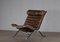Ari Easy Chair in Brown Leather attributed to Arne Norell, Sweden, 1970s 6